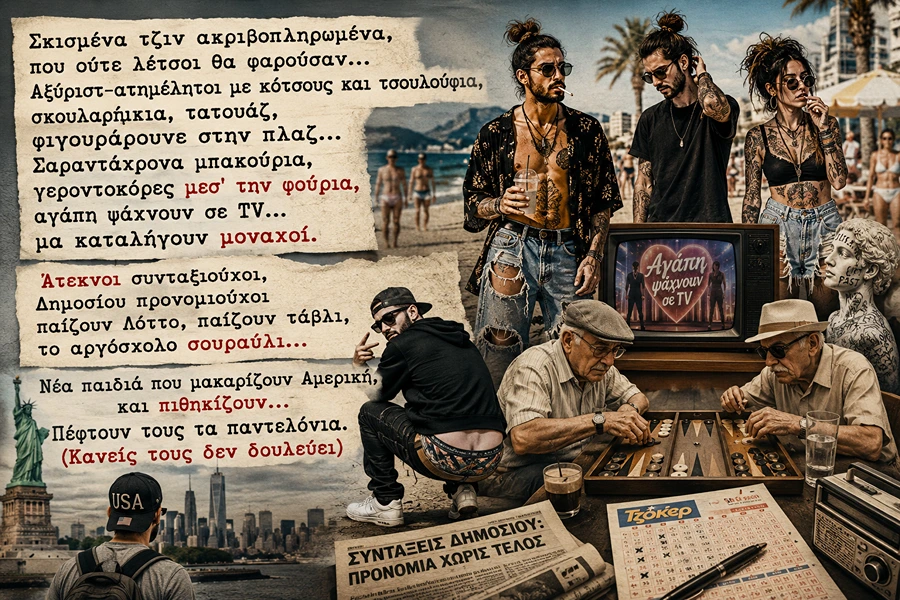 ΤΟ ΕΙΔΟΣ ΠΟΥ ΠΛΗΘΑΙΝΕΙ ΣΕ ΕΛΛΑΔΑ ΠΟΥ ΠΕΘΑΙΝΕΙ!!